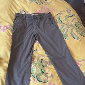 Mavi Men's Charcoal Chinos